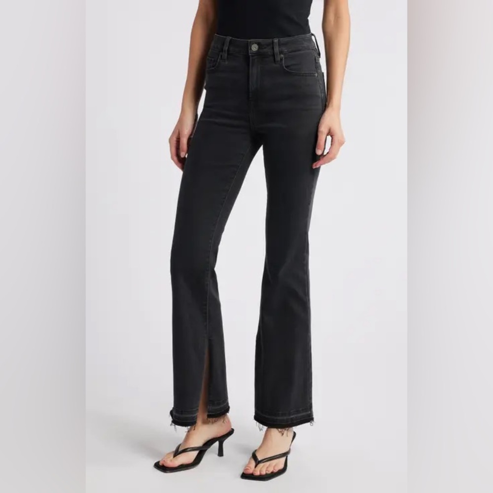 Hidden Brand - Flare Split Hem Women's Jeans